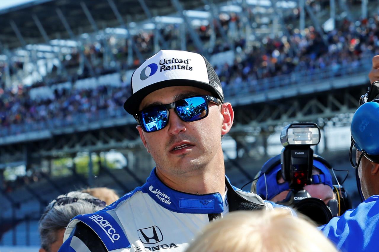 Graham Rahal - PPG Presents Armed Forces Qualifying - By: Paul Hurley -- Photo by: Paul Hurley